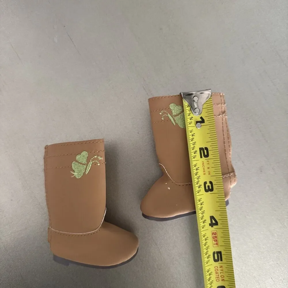 American Girl Doll True Spirit Boots Retired EUC